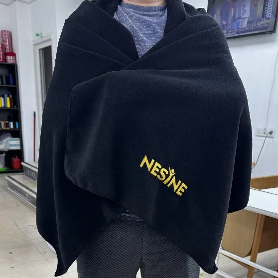 Logo Nakışlı Renkli polar sallar